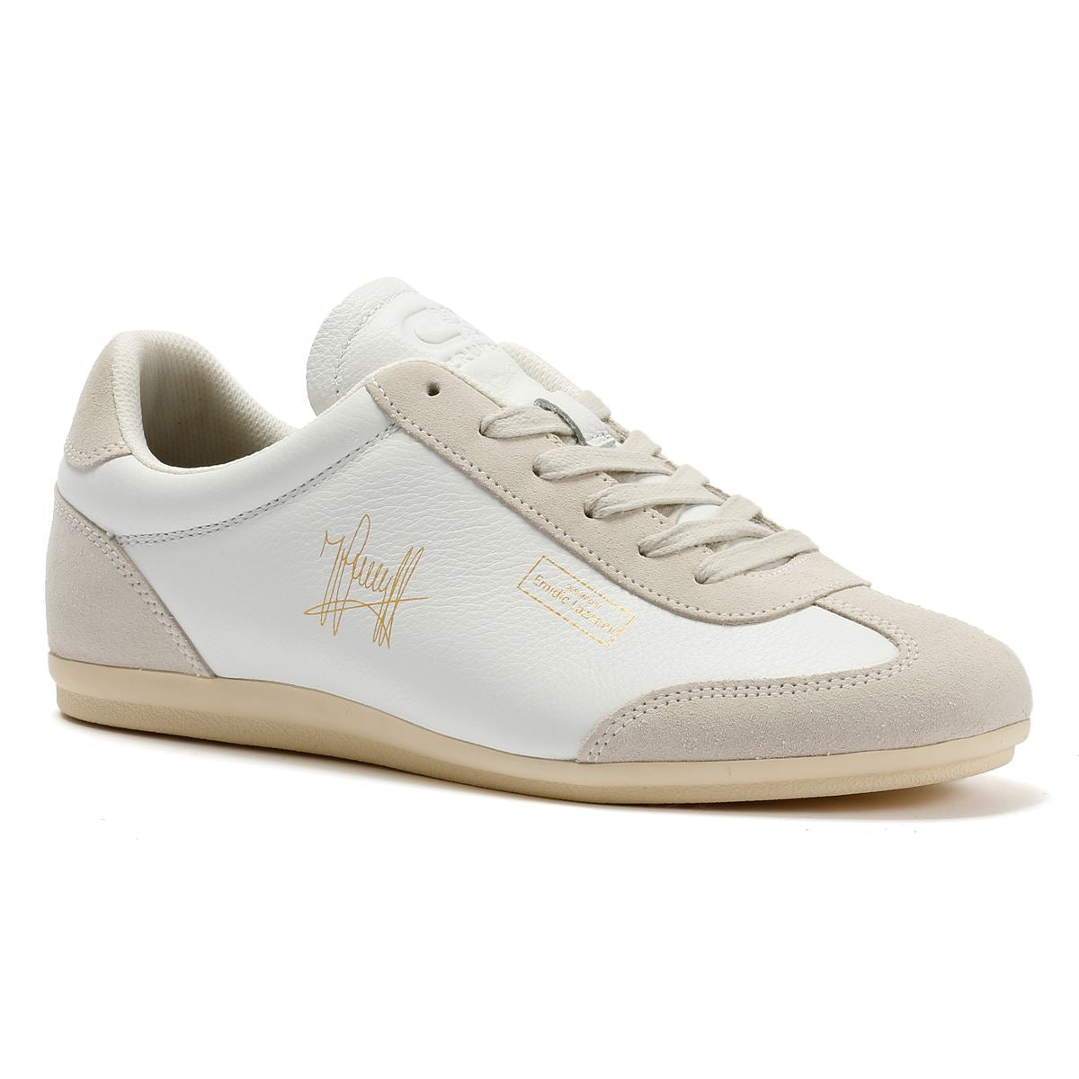 Cruyff Recoupa Leder Herren Weiße Sneakers