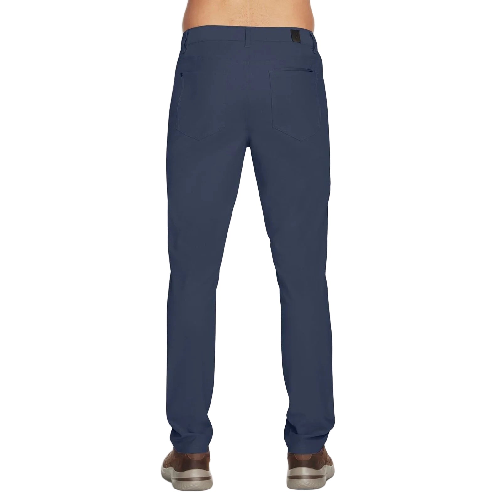 Skechers GO WALK Premium 5 Pocket Polyester Herren Graue Chino-Hose