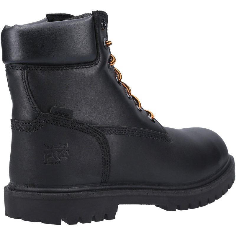 Timberland Pro Ikonische Schwarze Sicherheitsschuhe Aus Leder