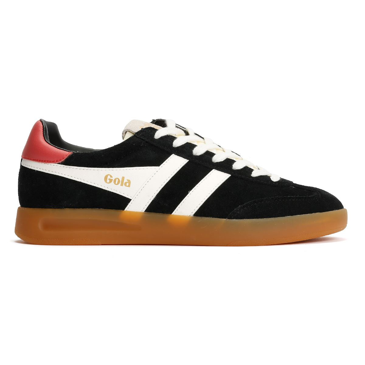 Gola Cyclone Wildleder Damen Schwarz Sneakers