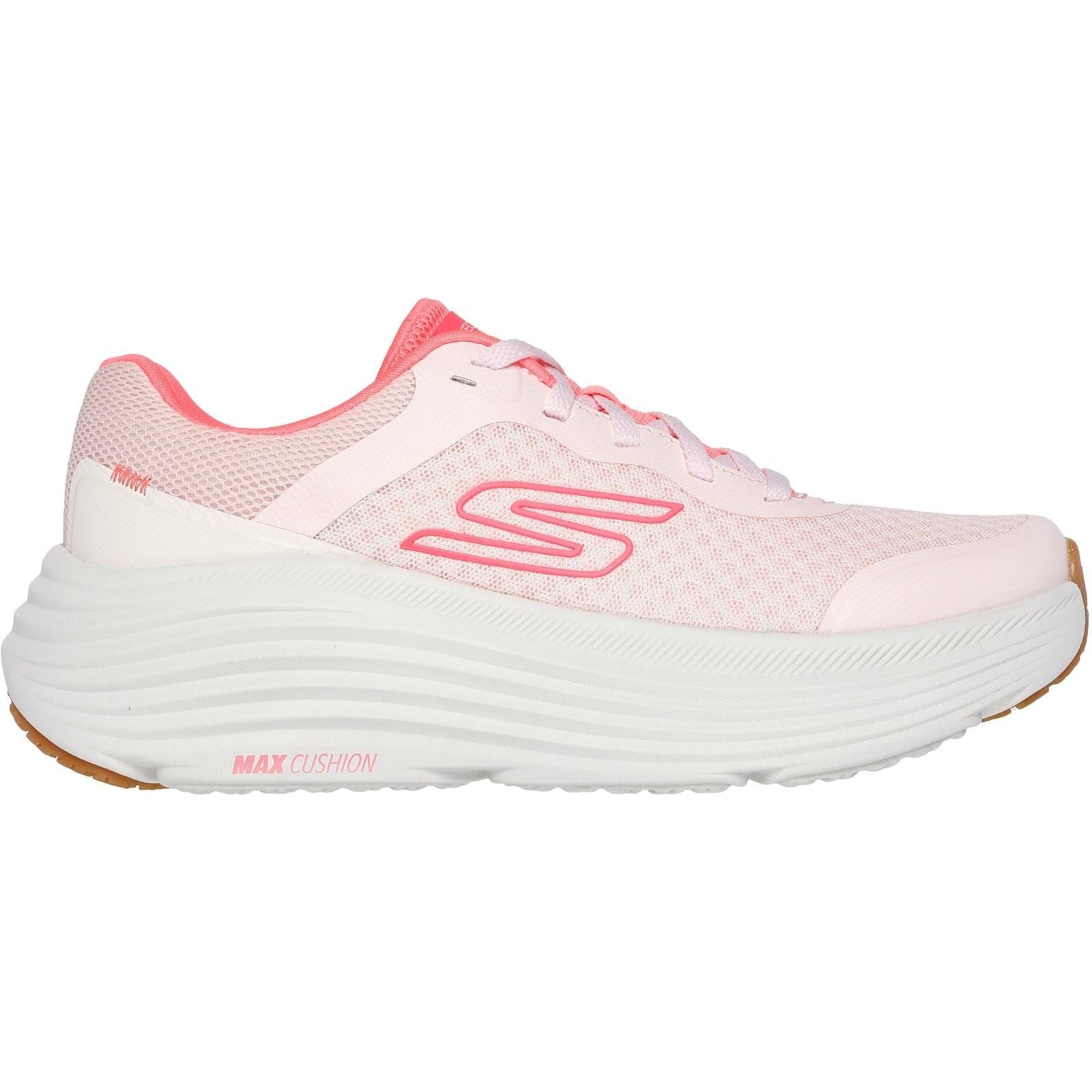 Skechers Performance Max Cushioning Endeavour Damen Sneaker in Pink/Koralle