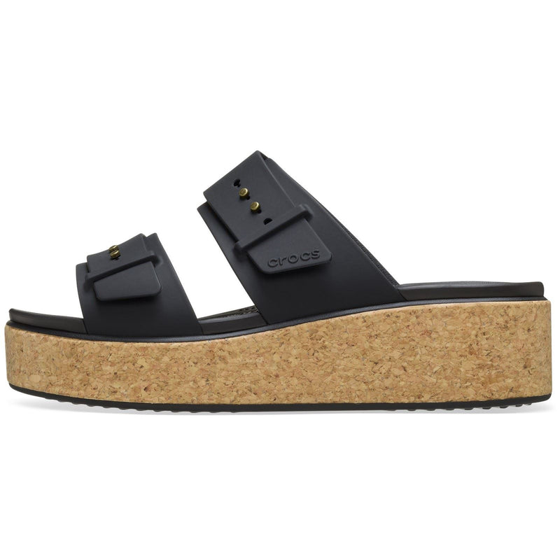 Crocs Brooklyn Buckle Damen Schwarze Farbe Sandalen