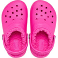 Crocs Classic Lined Thermoplastische Unisex Kinder Rosa Crush Clogs