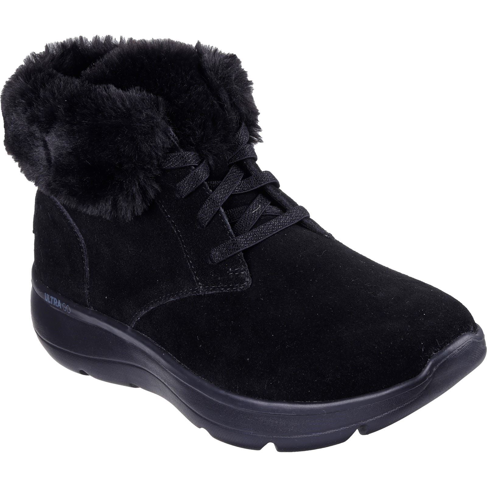 Skechers SK144334 ON-THE-GO JOY Damenstiefel Aus Schwarzem Wildleder