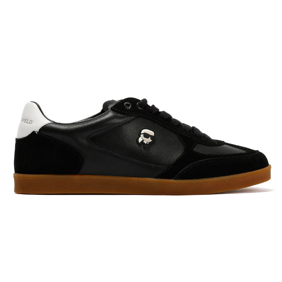 Karl Lagerfeld Kandidate NFT Leder Damen Schwarze Sneaker