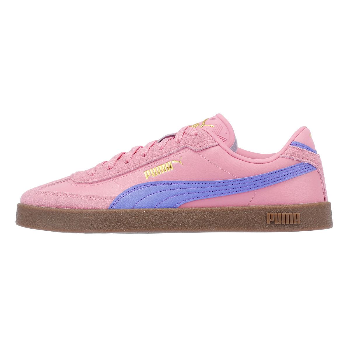 Puma Club II Era Damen Rosa/Lila Wildleder Turnschuhe