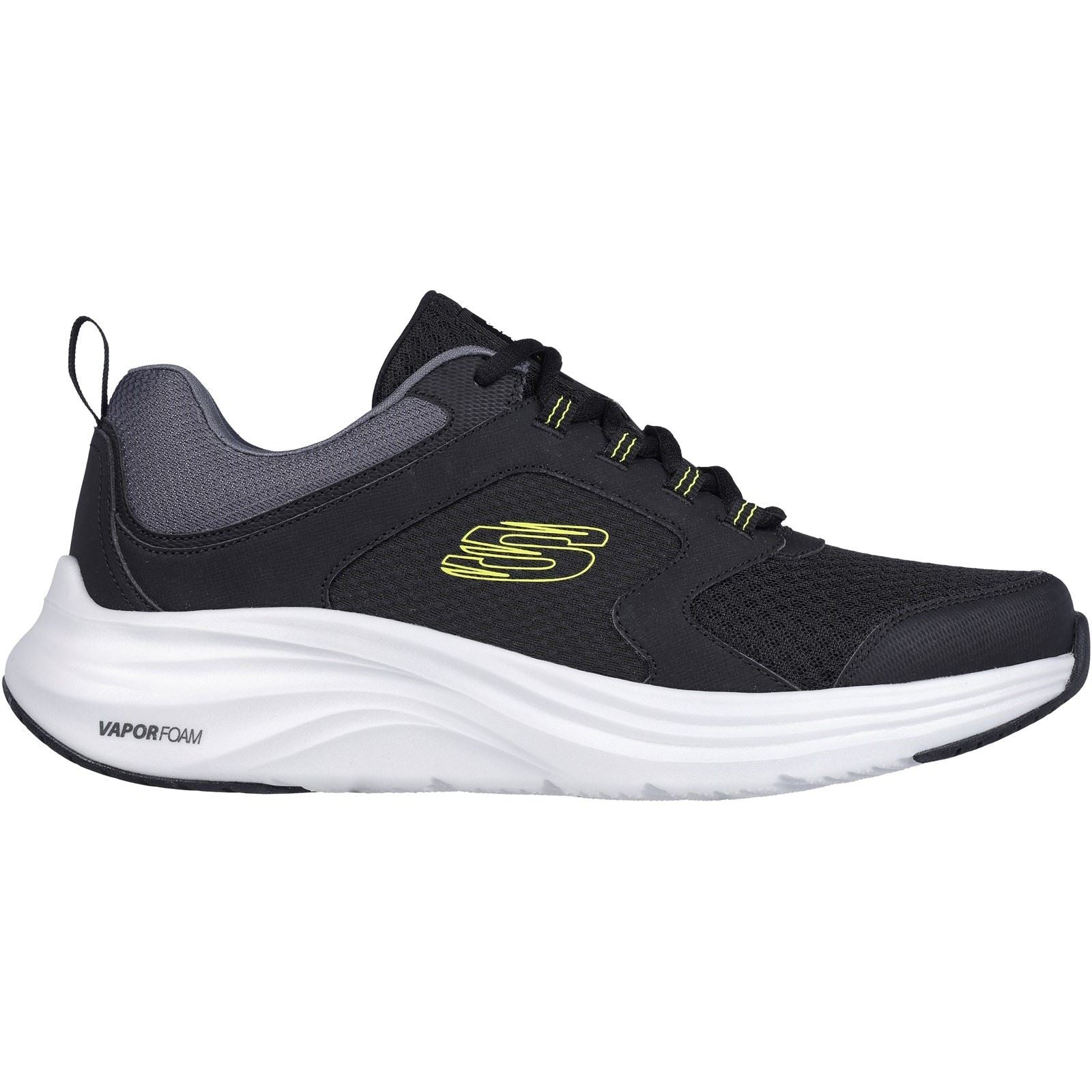 Skechers Vapor Foam Synthetische Herrenschuhe In Schwarz/Limette