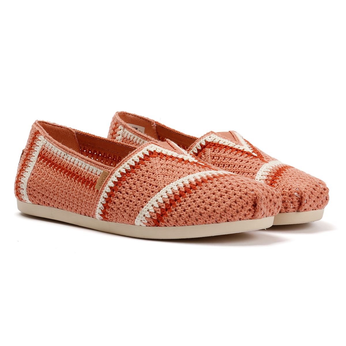 TOMS Alpargata Classic Baumwoll Frauen Pinke Espadrilles