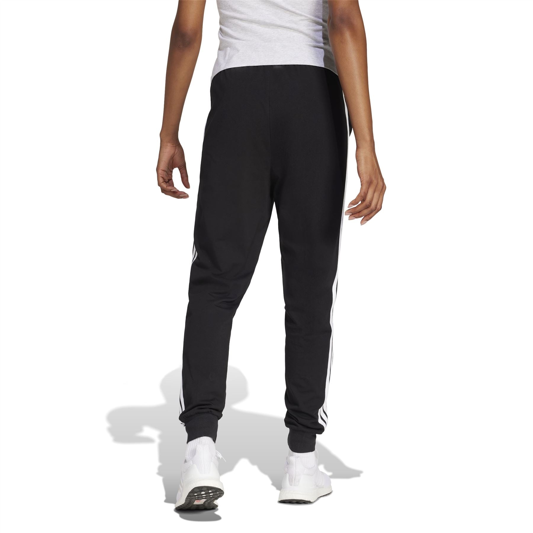 Adidas W 3S SJ Damen Schwarze Farbe Jogginghose