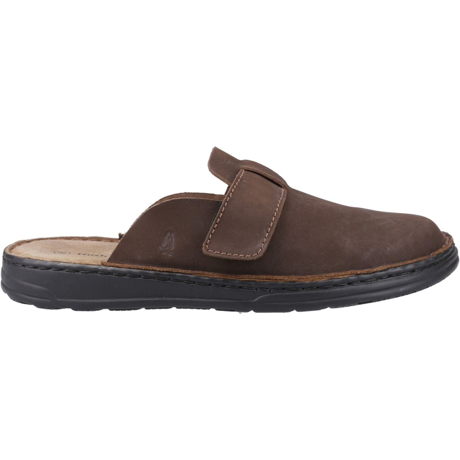 Hush Puppies Edward Herren Pantoletten Aus Braunem Leder