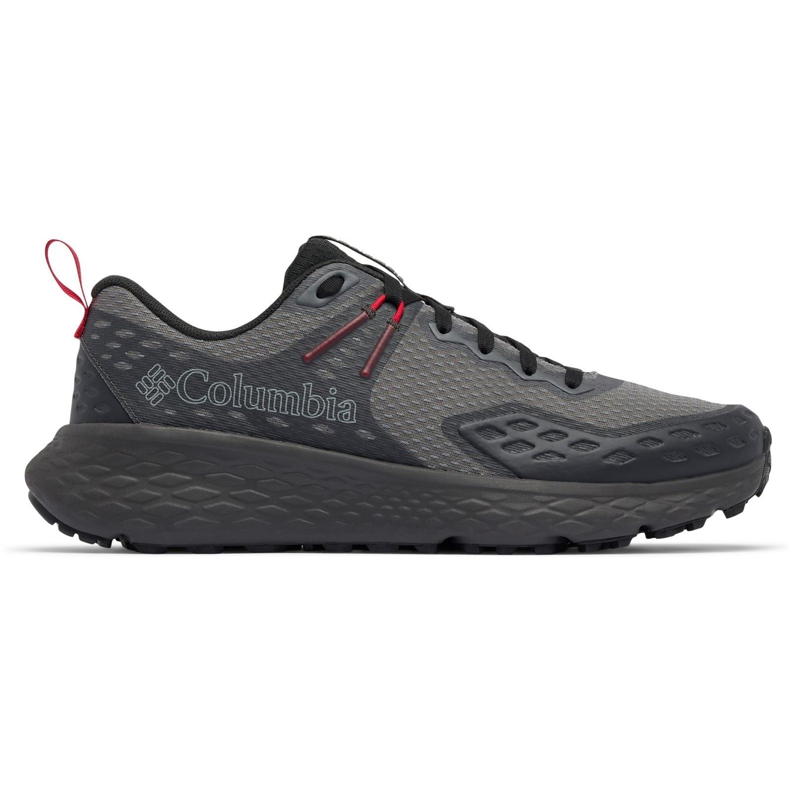 Columbia Konos TRS Polyester Herren Wanderstiefel In Grau/Rot