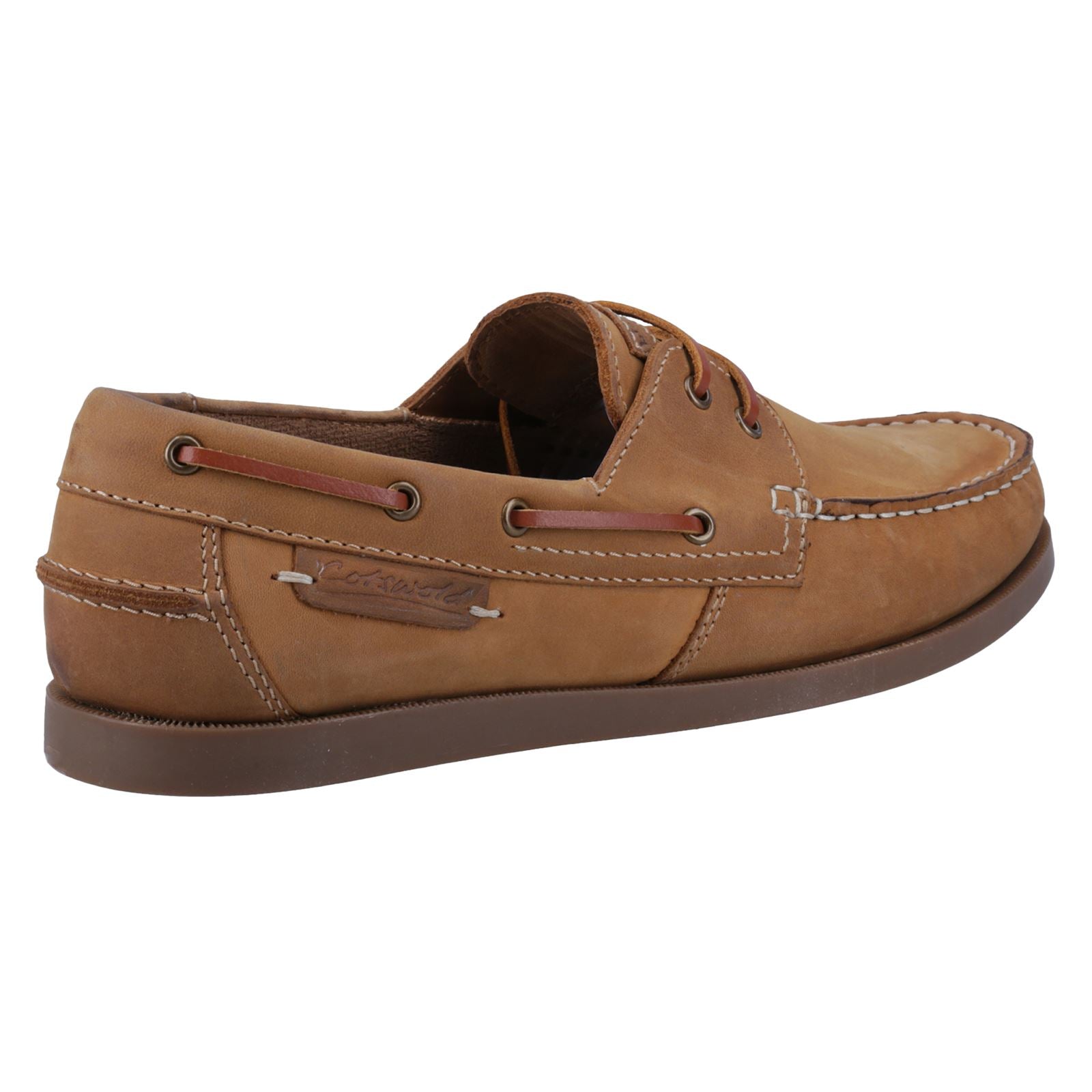 Cotswold Bartrim Leder Herren Camel Bootsschuhe