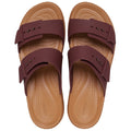 Crocs Brookly Buckle Low Damen Sandalen Aus Thermoplastischem Material In Dunkel Ton