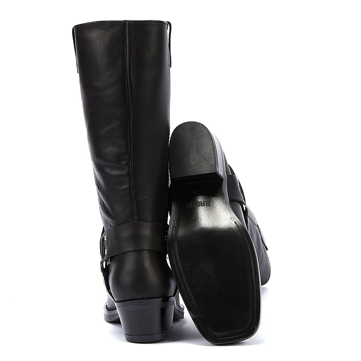 Bronx Auslöser Hohe Schwarze Stiefel Für Damen