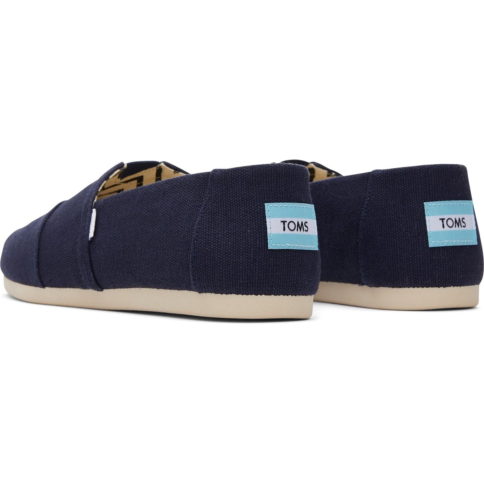 TOMS Alpargata Classic Baumwoll Herren Espadrilles In Marineblau