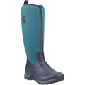 Muck Boots Arctic Adventure Damen Winterschaftstiefel aus Neopren in Marineblau/Tannengrün