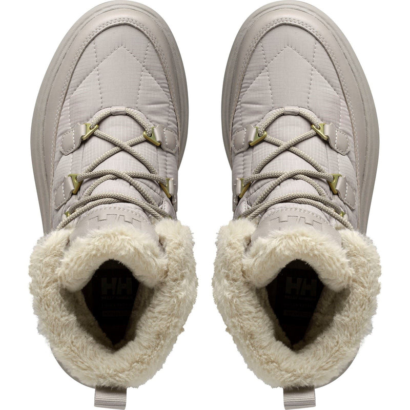 Helly Hansen Sport Willetta 2 Mid Leder Damen Mellow Graue Winterstiefel bis zur Mitte der Wade