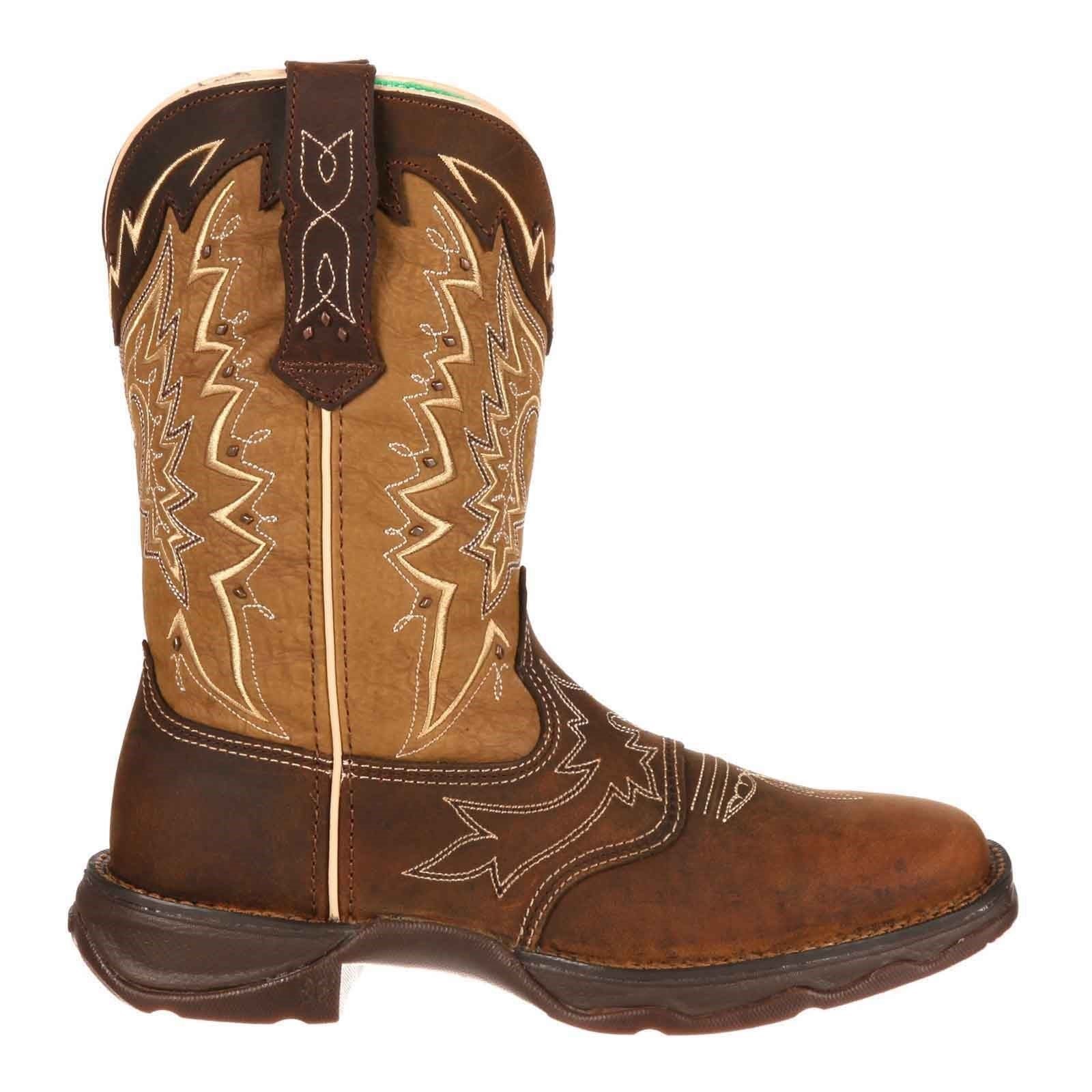 Durango Lady Rebel Damenstiefel Aus Leder In Nicotin/Braun