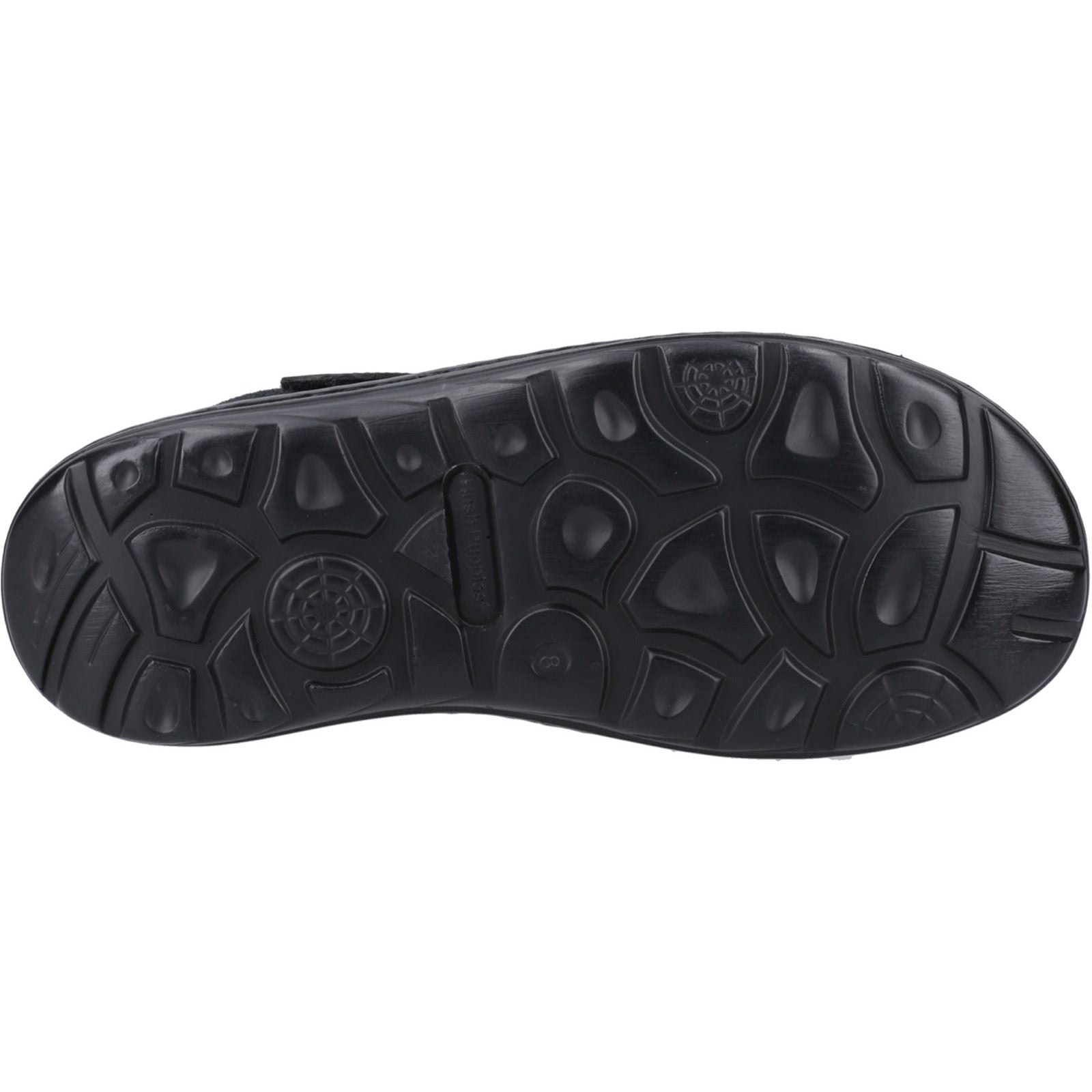 Hush Puppies Albert Herren Sandalen Aus Schwarzem Leder