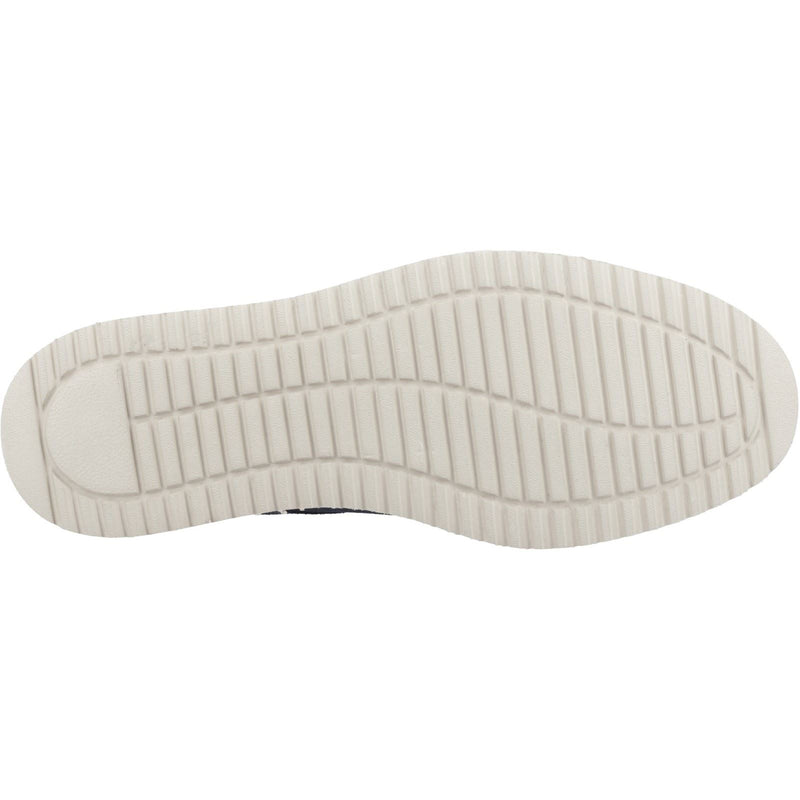 Hush Puppies Orion Herren Wildleder Schnürschuhe In Marineblau/Grau