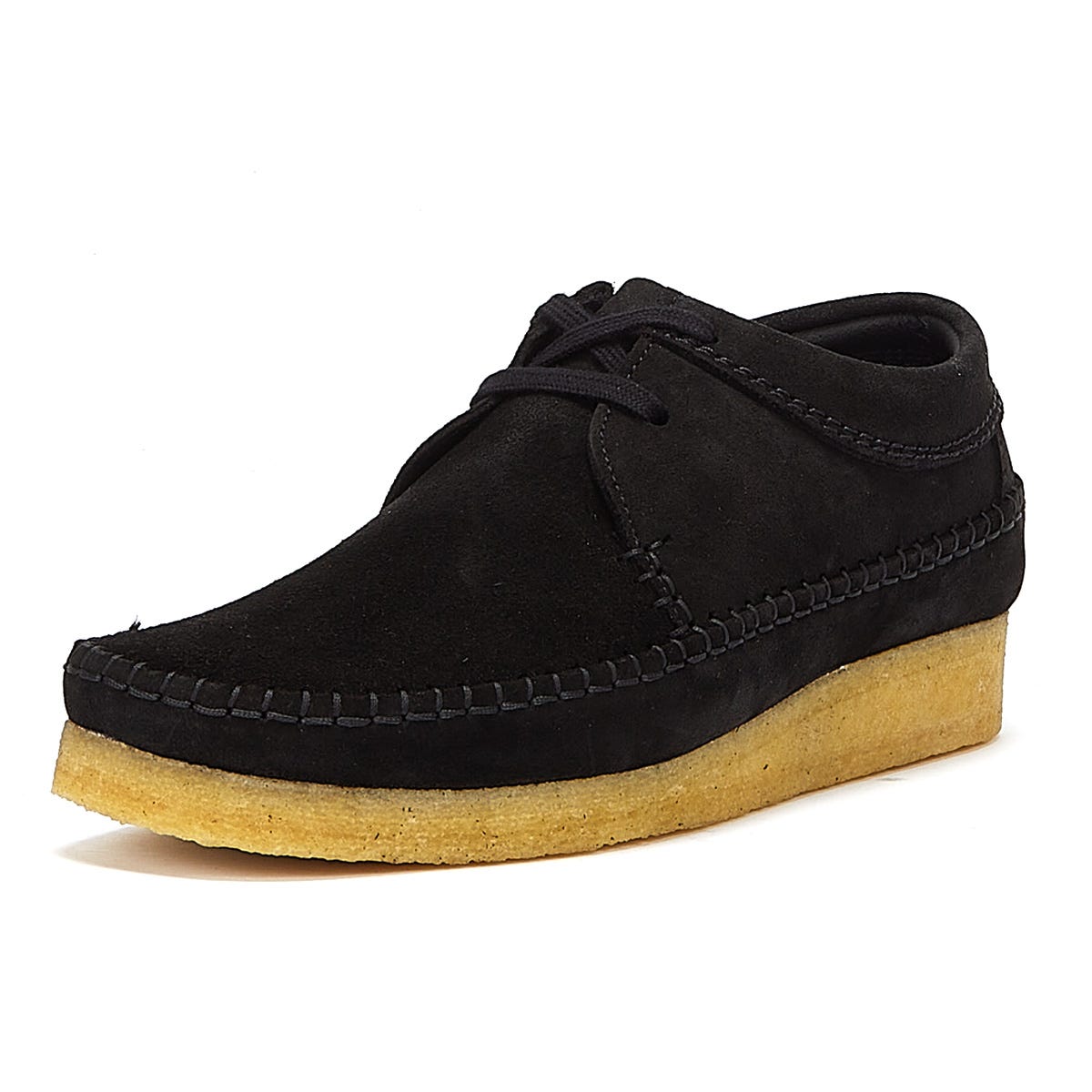Clarks Originals Weaver Herren Schwarz Mokassin