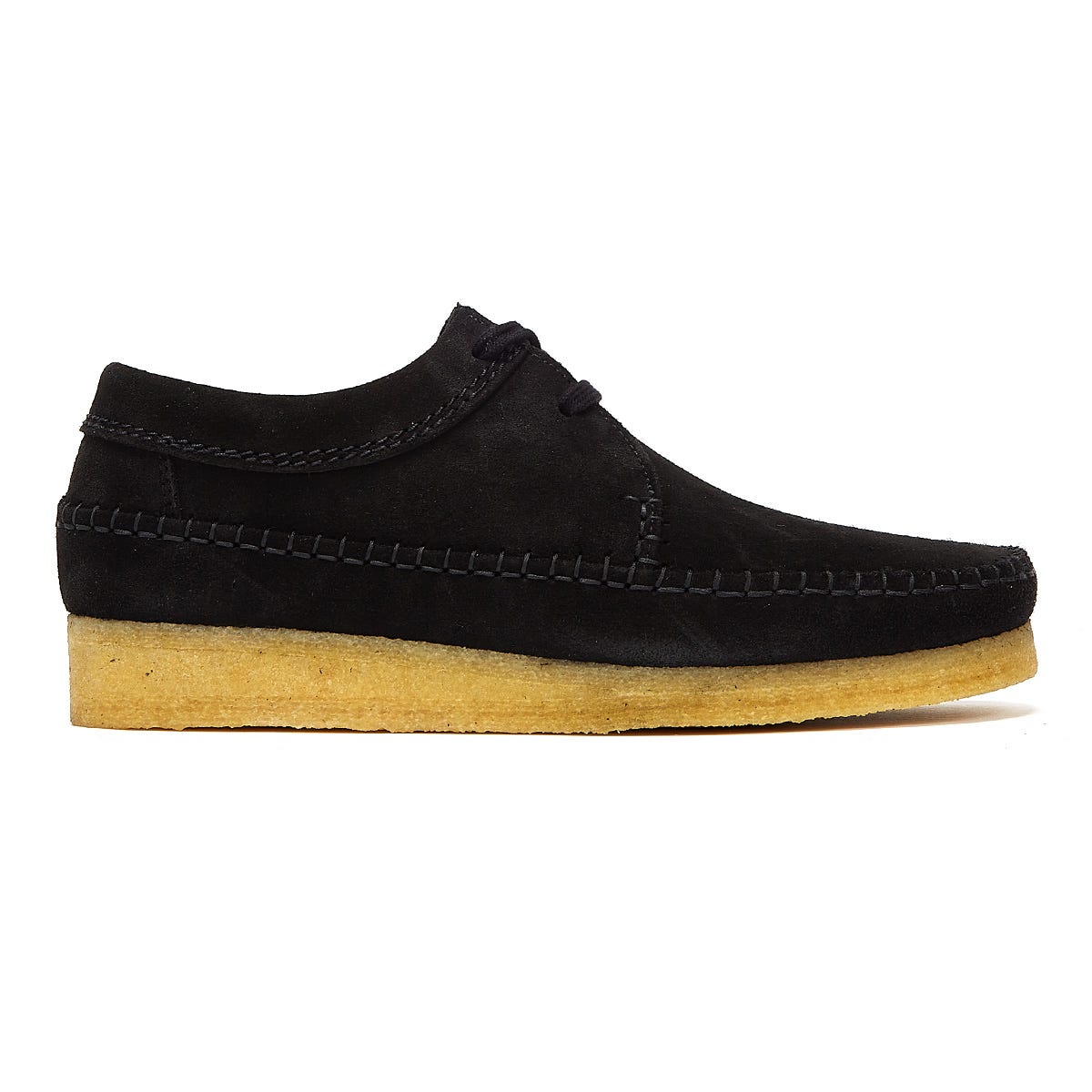 Clarks Originals Weaver Herren Schwarz Mokassin