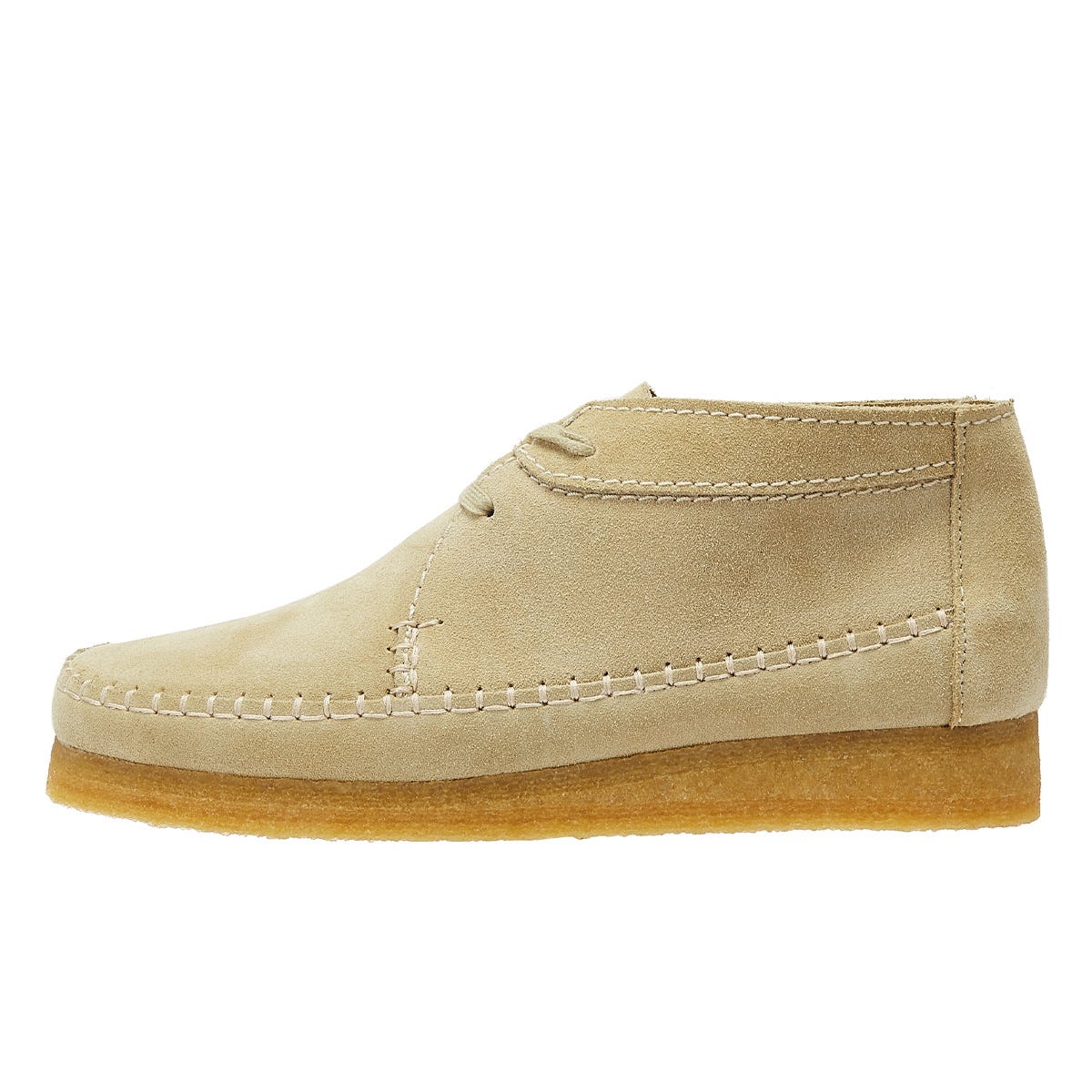 Clarks Weaver-Wildleder-Herrenstiefel In Ahorn Übersetzen.