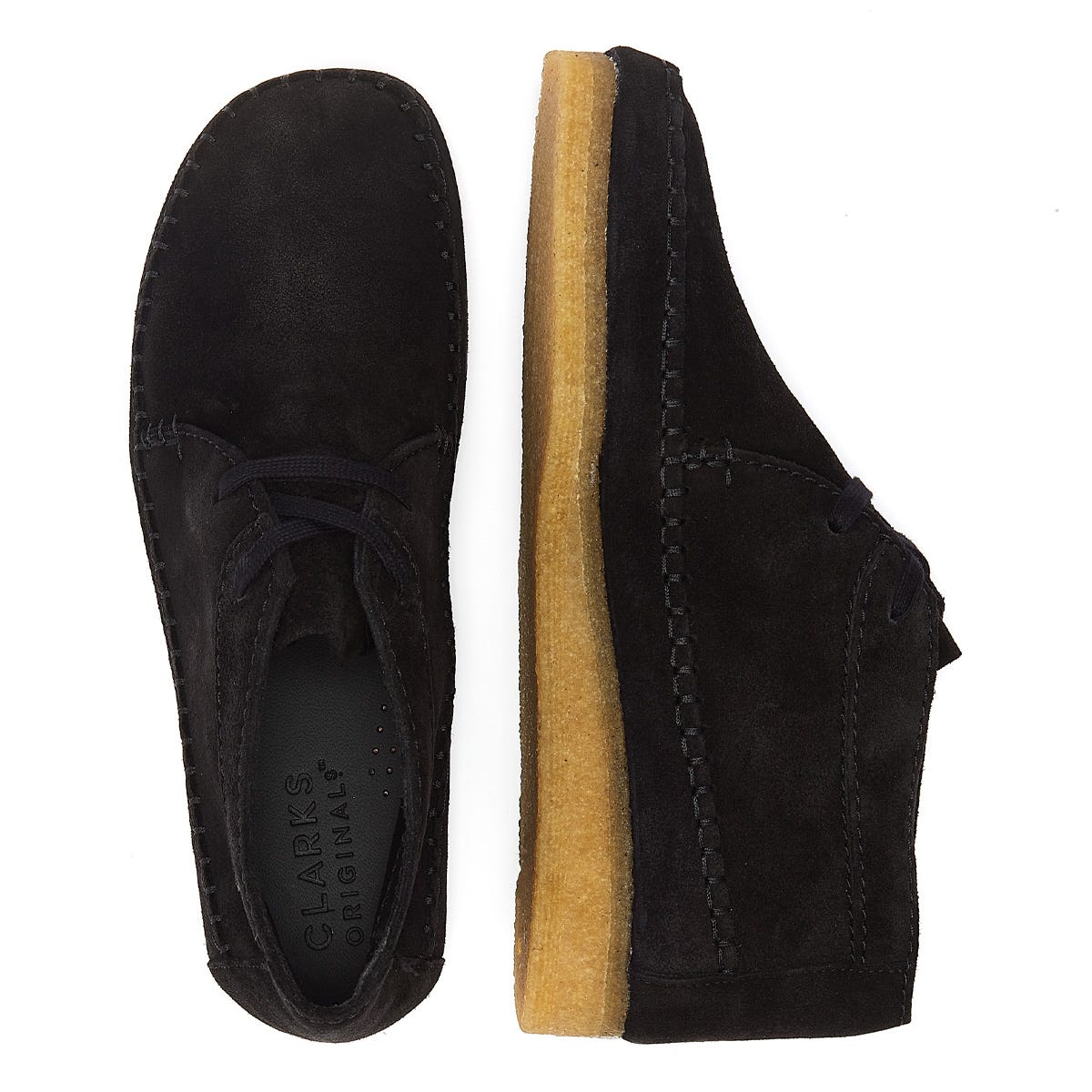 Clarks Weaver Herren-Wildlederstiefel In Schwarz
