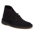 Clarks Originals Desert Wildleder Herren Schwarz Stiefel