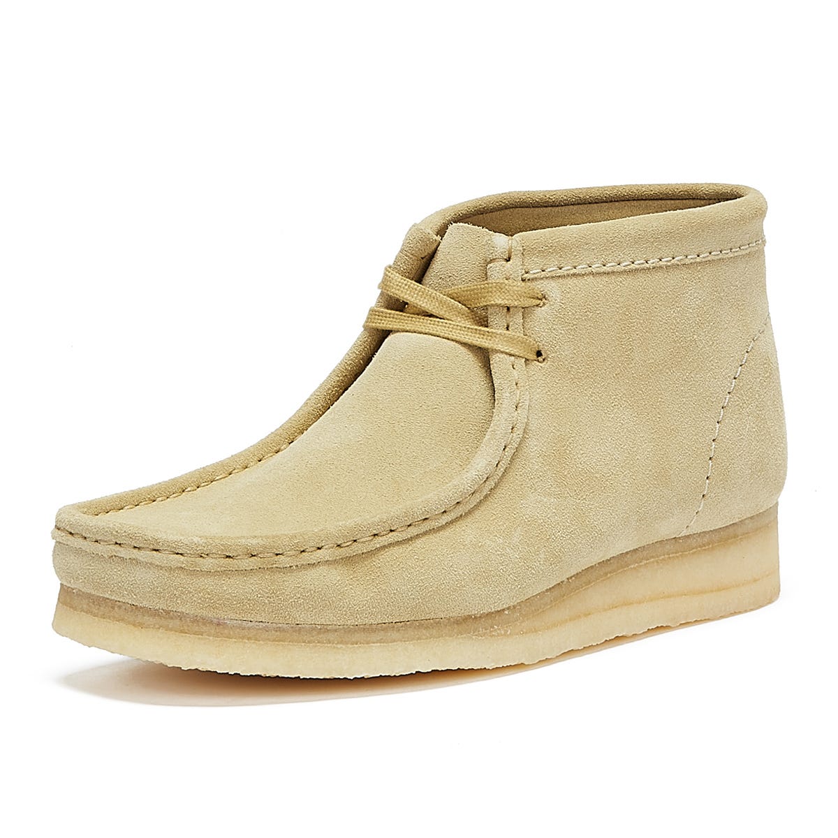 Clarks Originals Wallabee Wildleder Herren Ahorn Stiefel