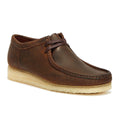 Clarks Originals Wallabee Leder Herren Schuhe Braun