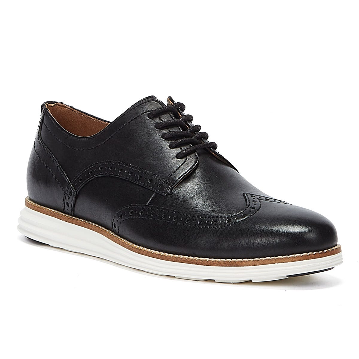 Cole Haan OriginalGrand Wingtip Oxford Herren Schwarz Schuhe