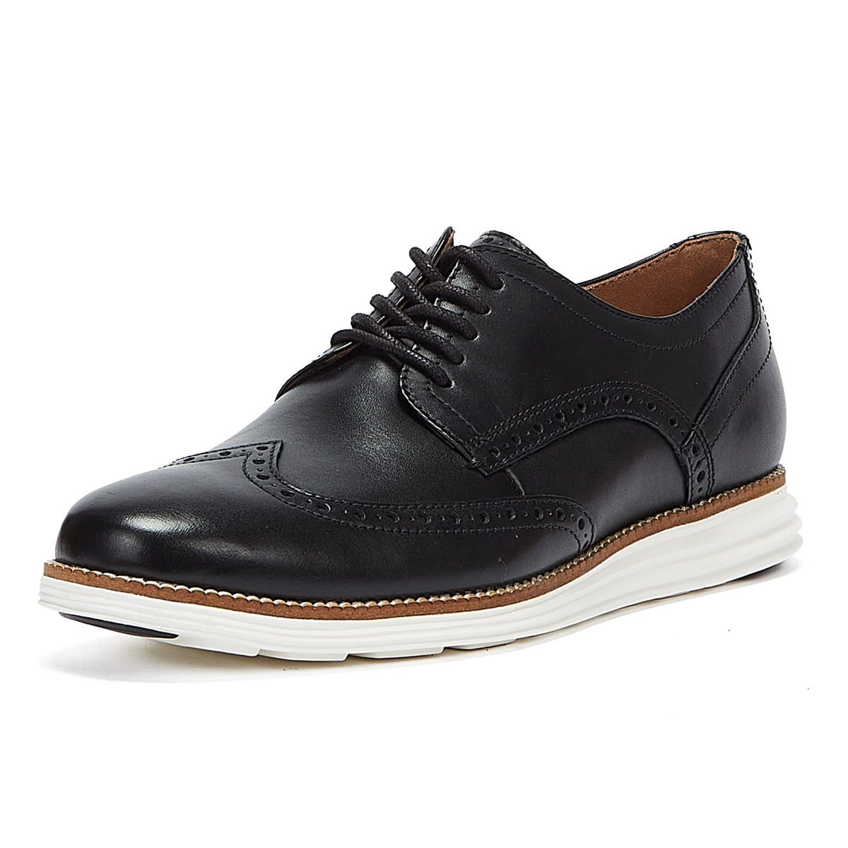 Cole Haan OriginalGrand Wingtip Oxford Herren Schwarz Schuhe