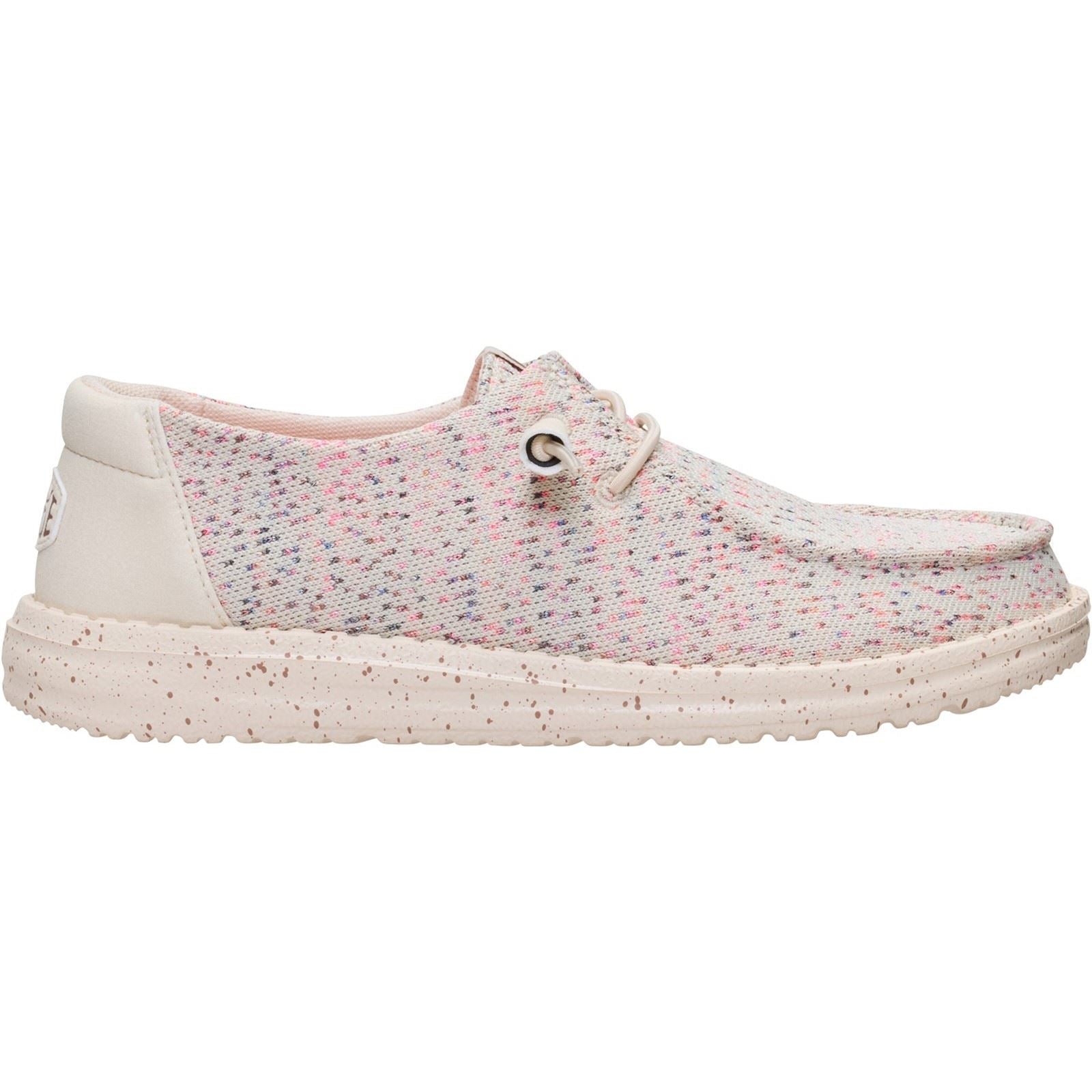 HEYDUDE Wendy Stretch Polyester Damen Taupe/Multi Freizeitschuhe