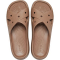 Crocs Classic Cross Strap Thermoplastische Damenmilchschokoladensandalen
