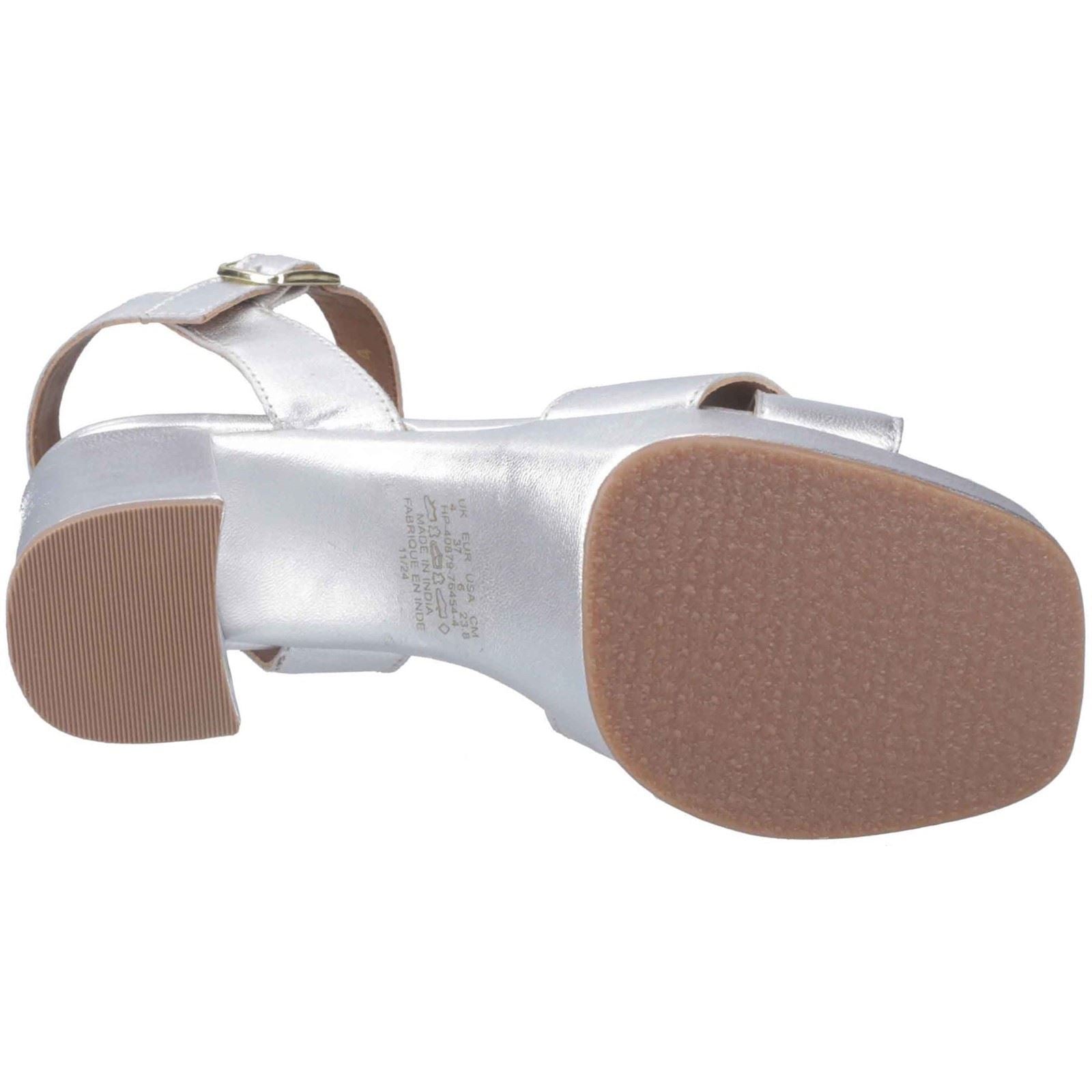 Hush Puppies Ophelia Wildleder Damensilberschuhe