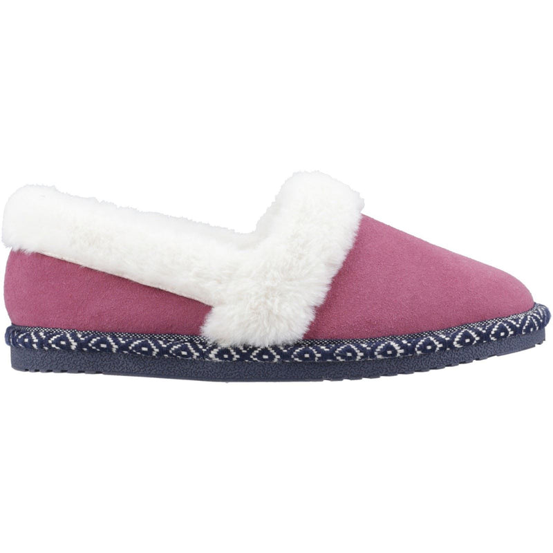 Hush Puppies Ariel Damenhausschuhe aus Wildleder in Rosa