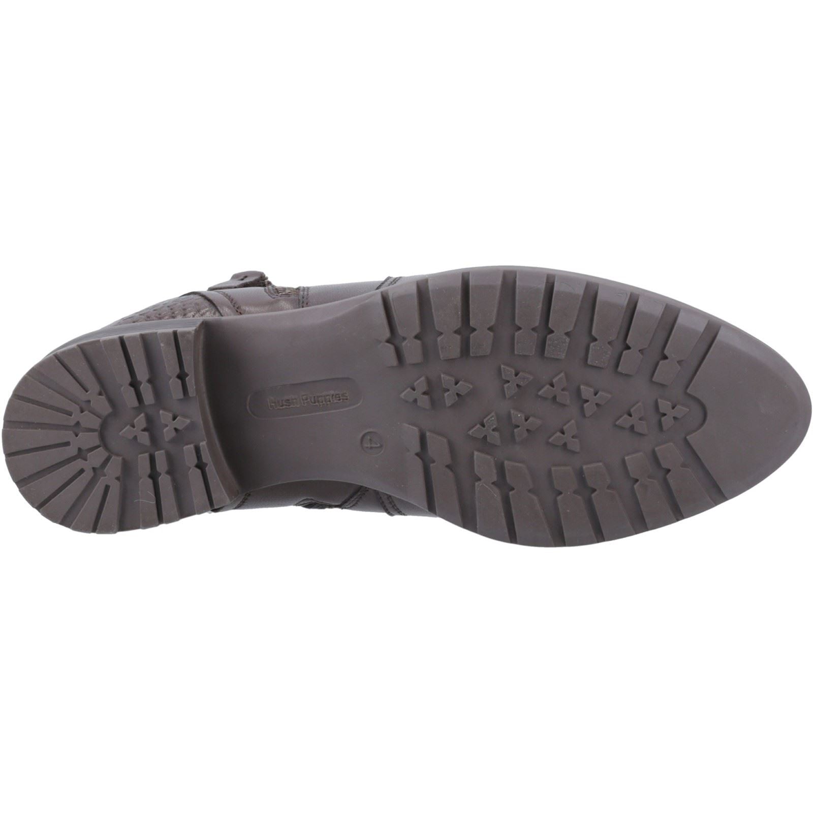 Hush Puppies Scarlett Damenstiefel aus Braunem Leder