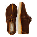 Clarks Originals Desert Trek Wildleder Herren Braune Schnürschuhe