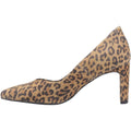 Hush Puppies Olivia Damen Wildleder Leoparden Runde Pumps