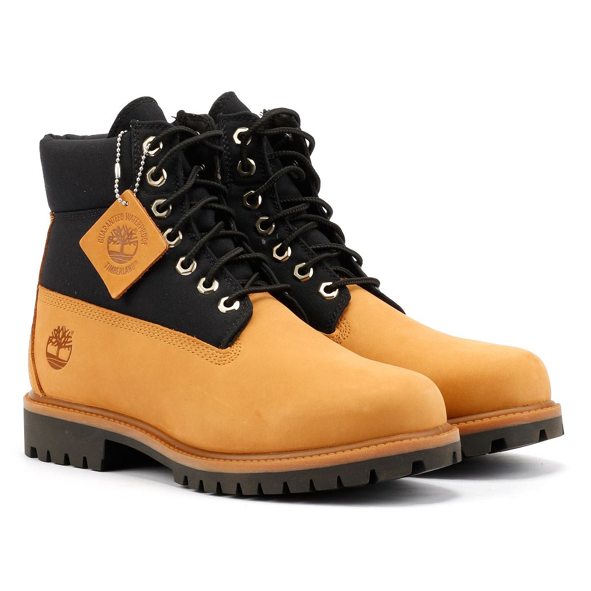 Timberland 6 Inch Premium Workwear II Herren Stiefel Aus Gelbem Leder