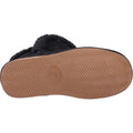 Hush Puppies Ashleigh Kunstpelz Damen Schwarze Farbe Hausschuhe
