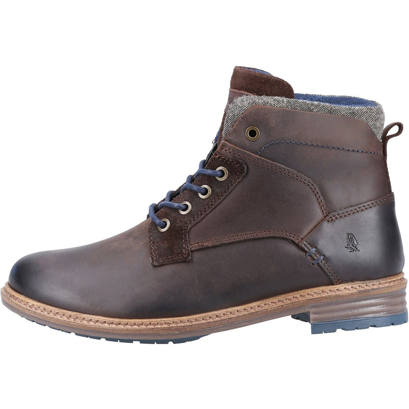 Hush Puppies Joel Braune Herrenstiefel Aus Leder
