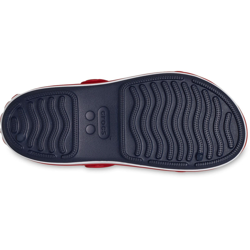 Crocs Crocband Play Thermoplastische Navy/Varsity Red Sandalen