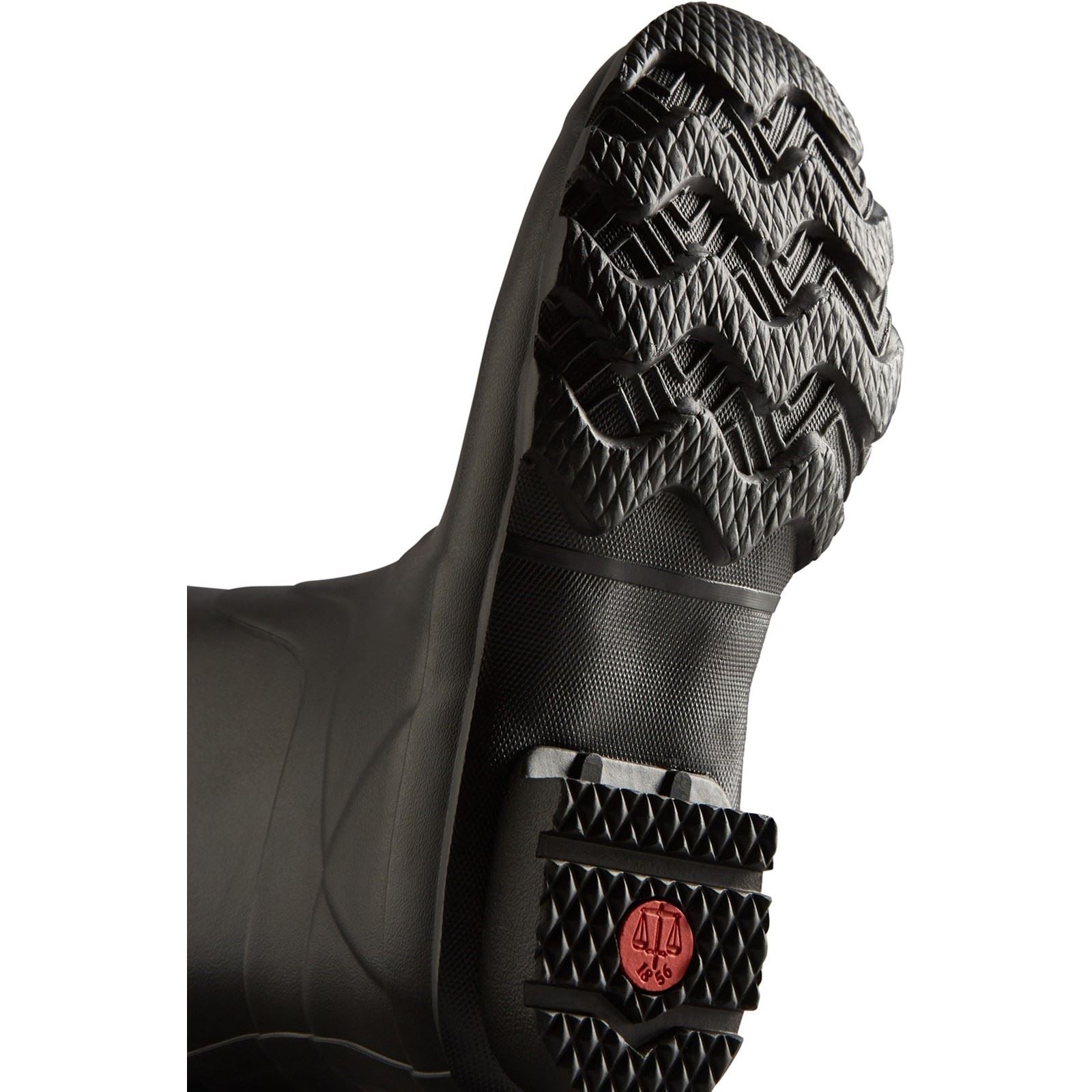 Hunter Huntress Wide Gummistiefel Für Damen In Schwarz