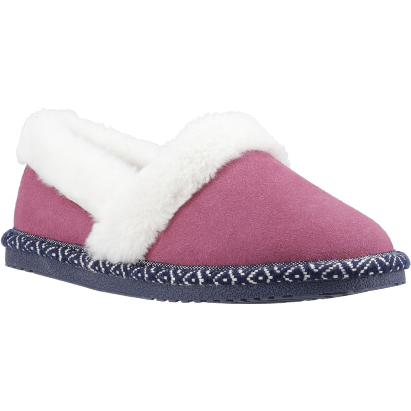 Hush Puppies Ariel Damenhausschuhe aus Wildleder in Rosa