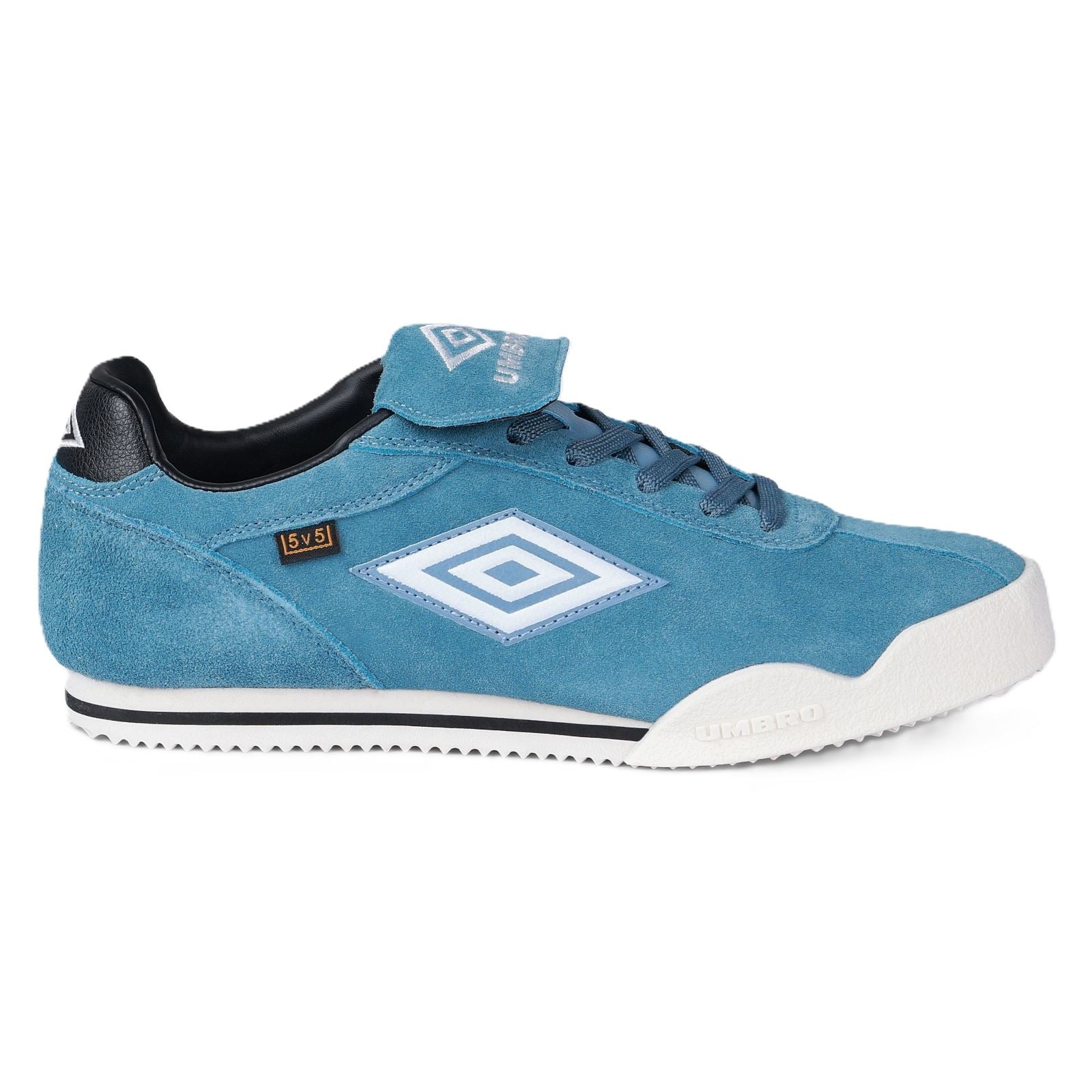 Umbro 5V5 Wildlederblaue Sneakers