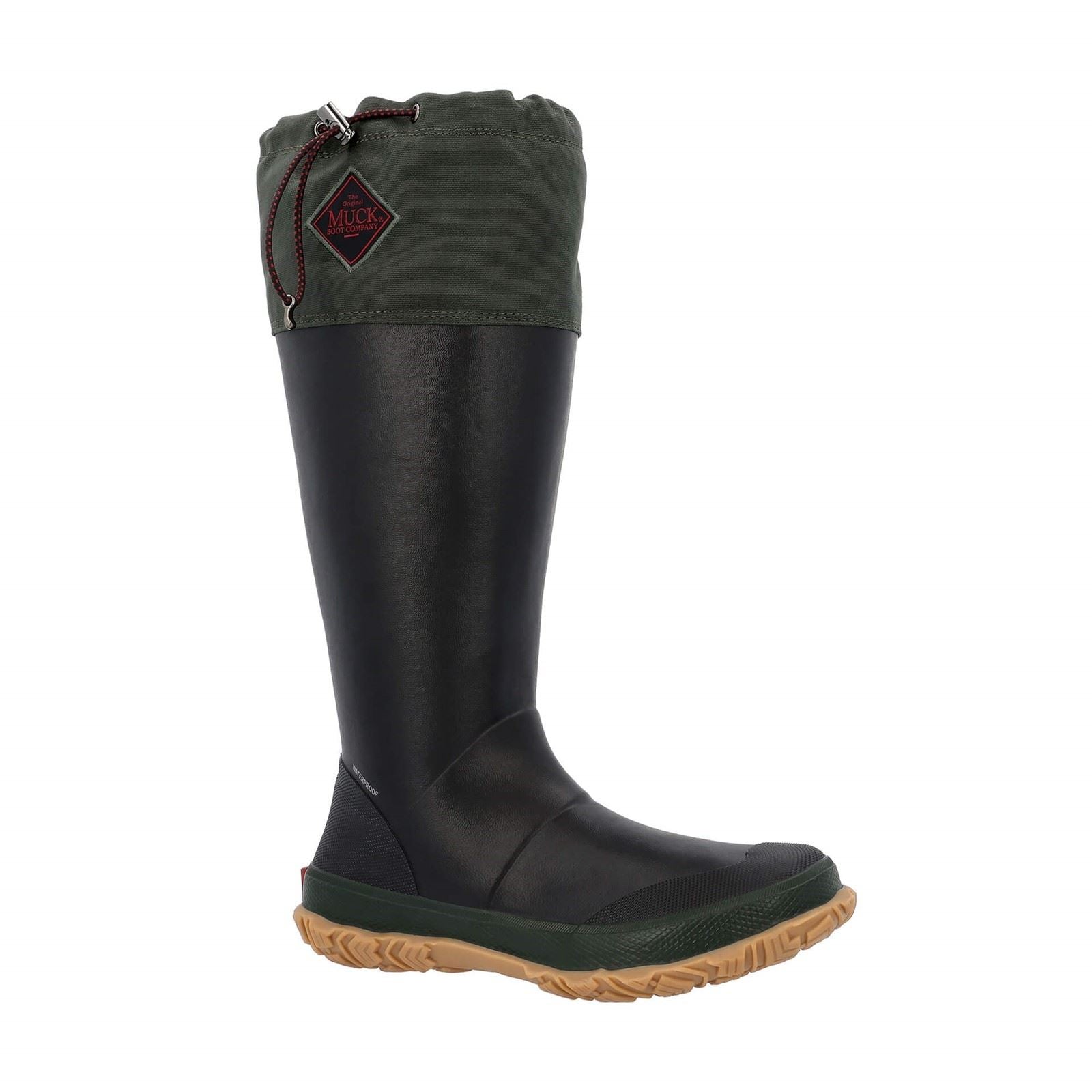 Muck Boots Forager Gummistiefel In Schwarz/Moosgrün