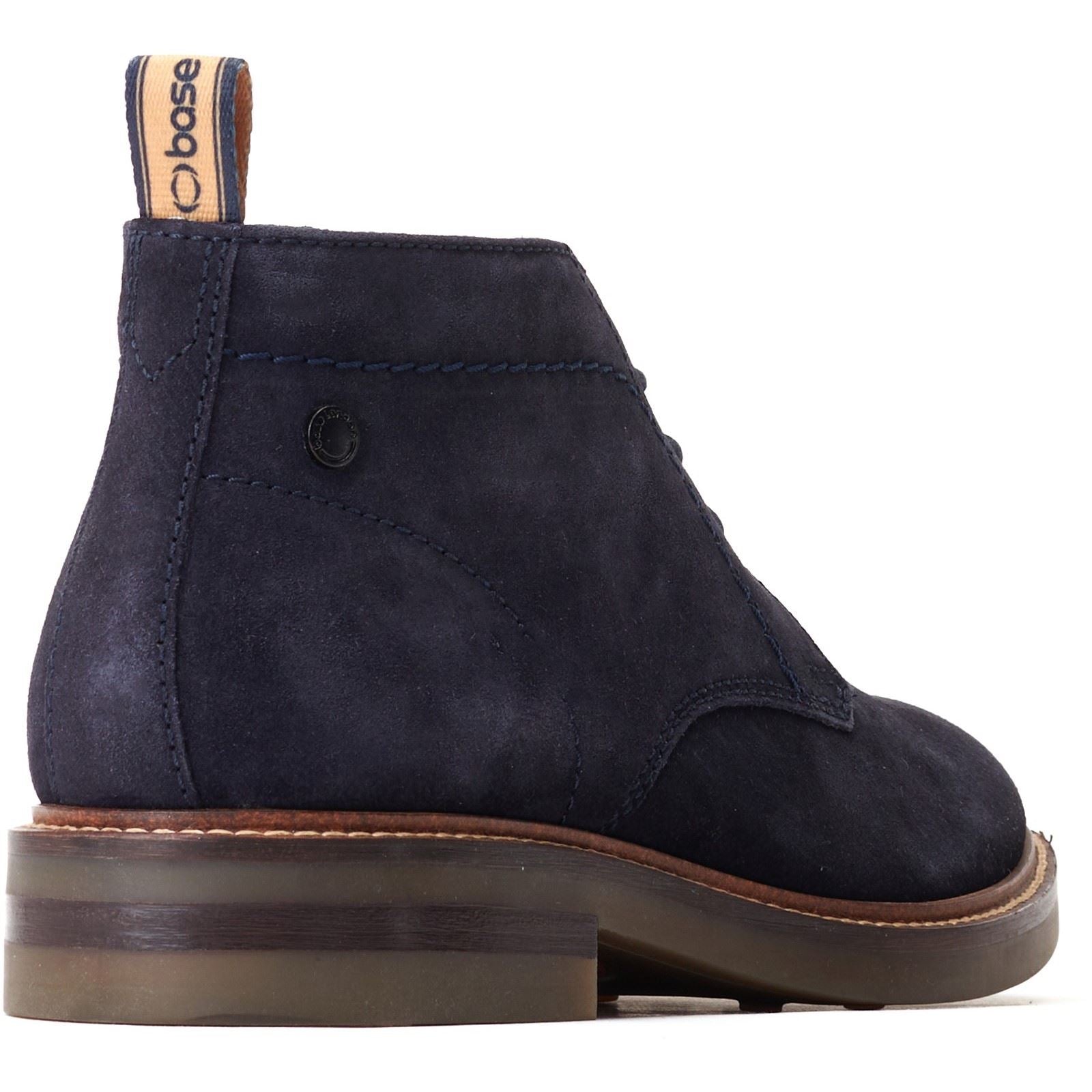 Base London Knebworth Herren Stiefel Aus Leder In Marineblau