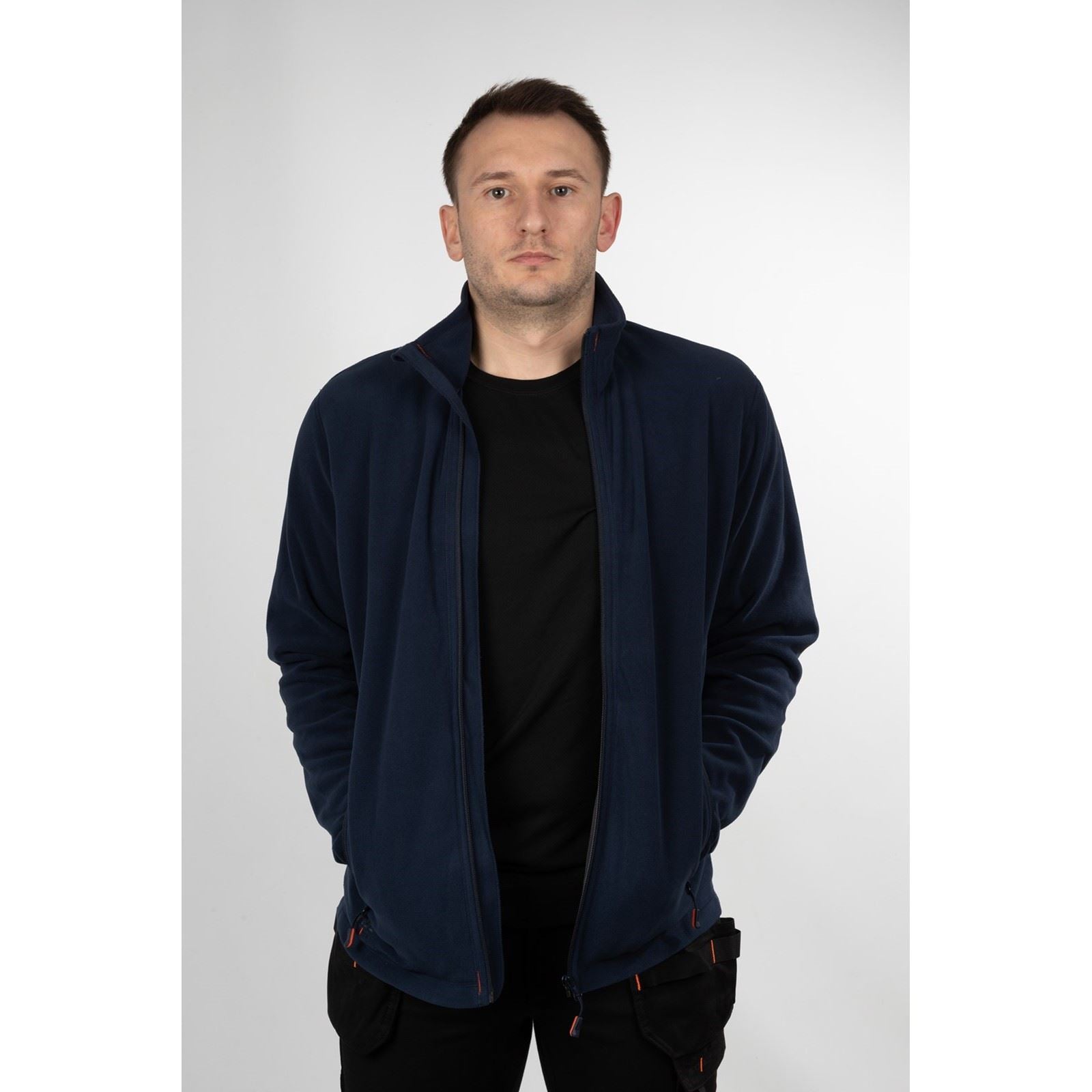 Helly Hansen Workwear Oxford Herren Blaue Fleecejacke